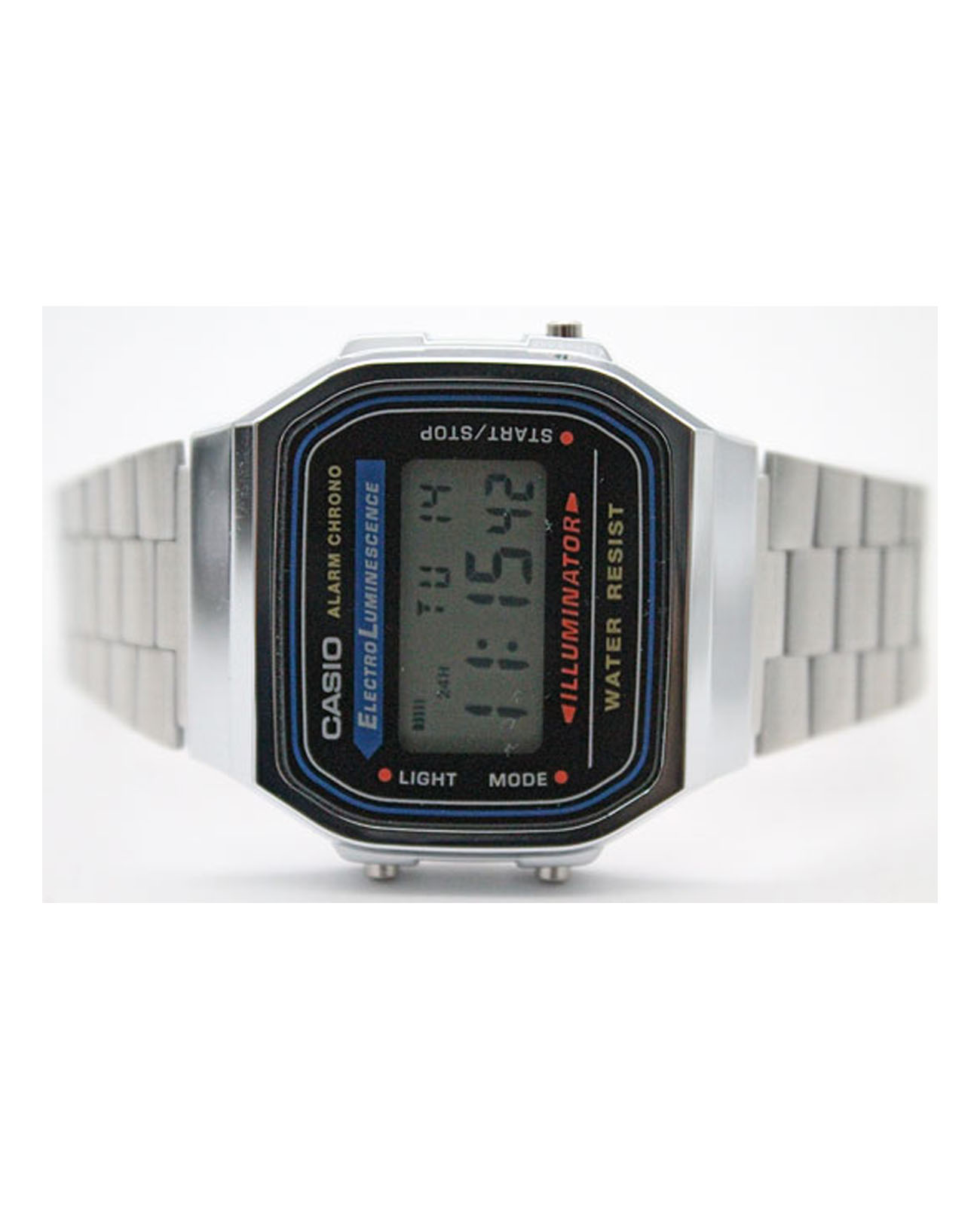 Casio Casio Vintage A168WA-1WDF (A168WA-1W) , наручные мужские часы фото под углом