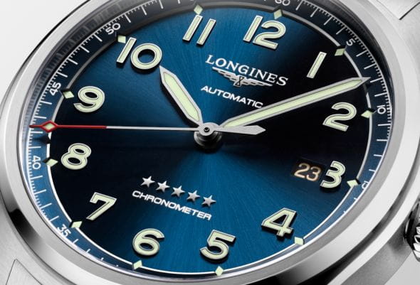 Longines Longines Spirit Prestige Edition L3.811.4.93.9  — детали корпуса и нержавеющая сталь
