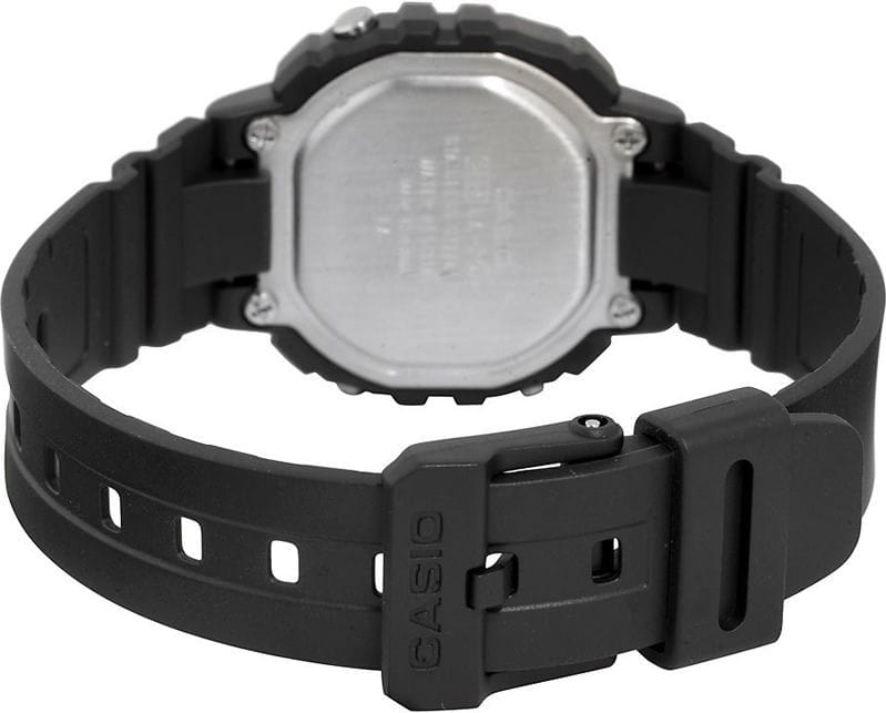 Casio Casio Collection LA-20WH-1BDF (LA-20WH-1B), collection япония женские часы на браслете полимер боковой вид