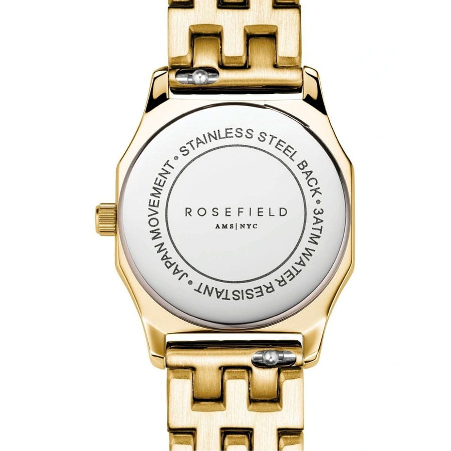 Rosefield Rosefield The Gemme GWGSG-G02 женские часы золотой циферблат на запястье