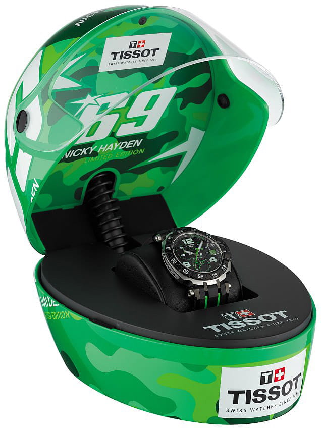 Оригинальные часы Tissot Tissot T-Sport Nicky Hayden Limited Edition 2015 T092.417.27.057.01 кварцевые калибр механизма eta g10.211 общий вид