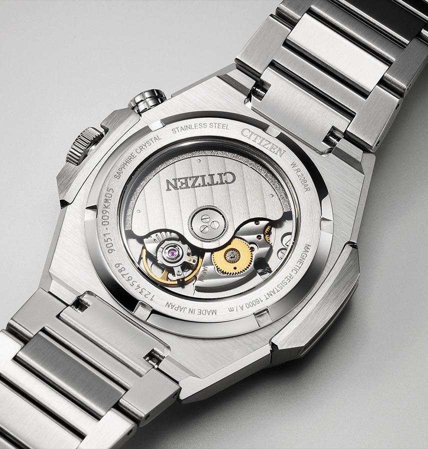 Citizen Citizen Series 8 NB6060-58X  — детали корпуса и нержавеющая сталь