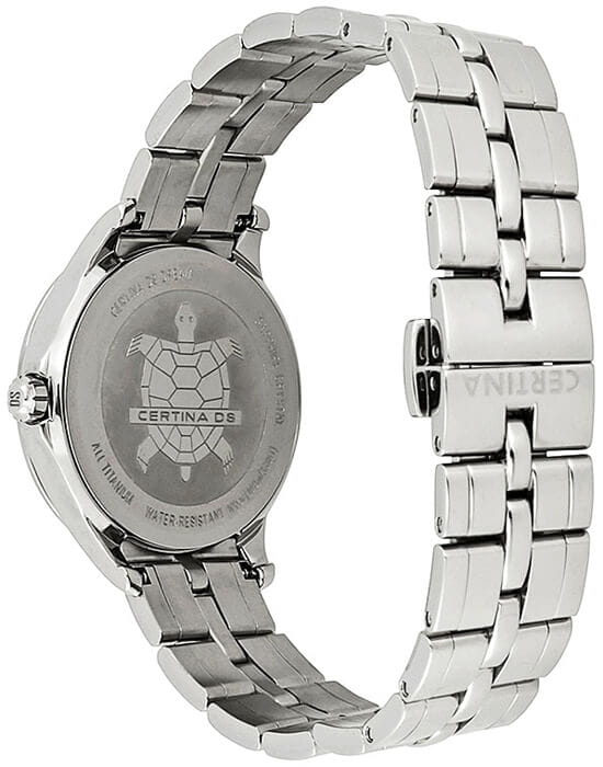 Certina Certina DS Dream C021.210.44.086.00, heritage швейцария женские часы на браслете титановый боковой вид