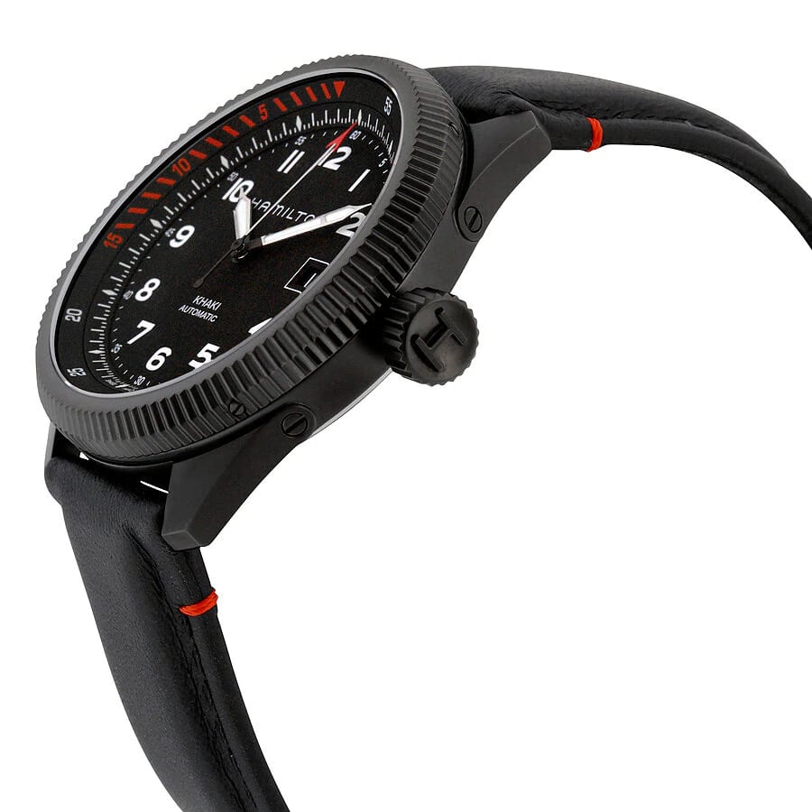Hamilton Hamilton Khaki Aviation Takeoff Air Zermatt Auto H76695733 , наручные мужские часы фото под углом