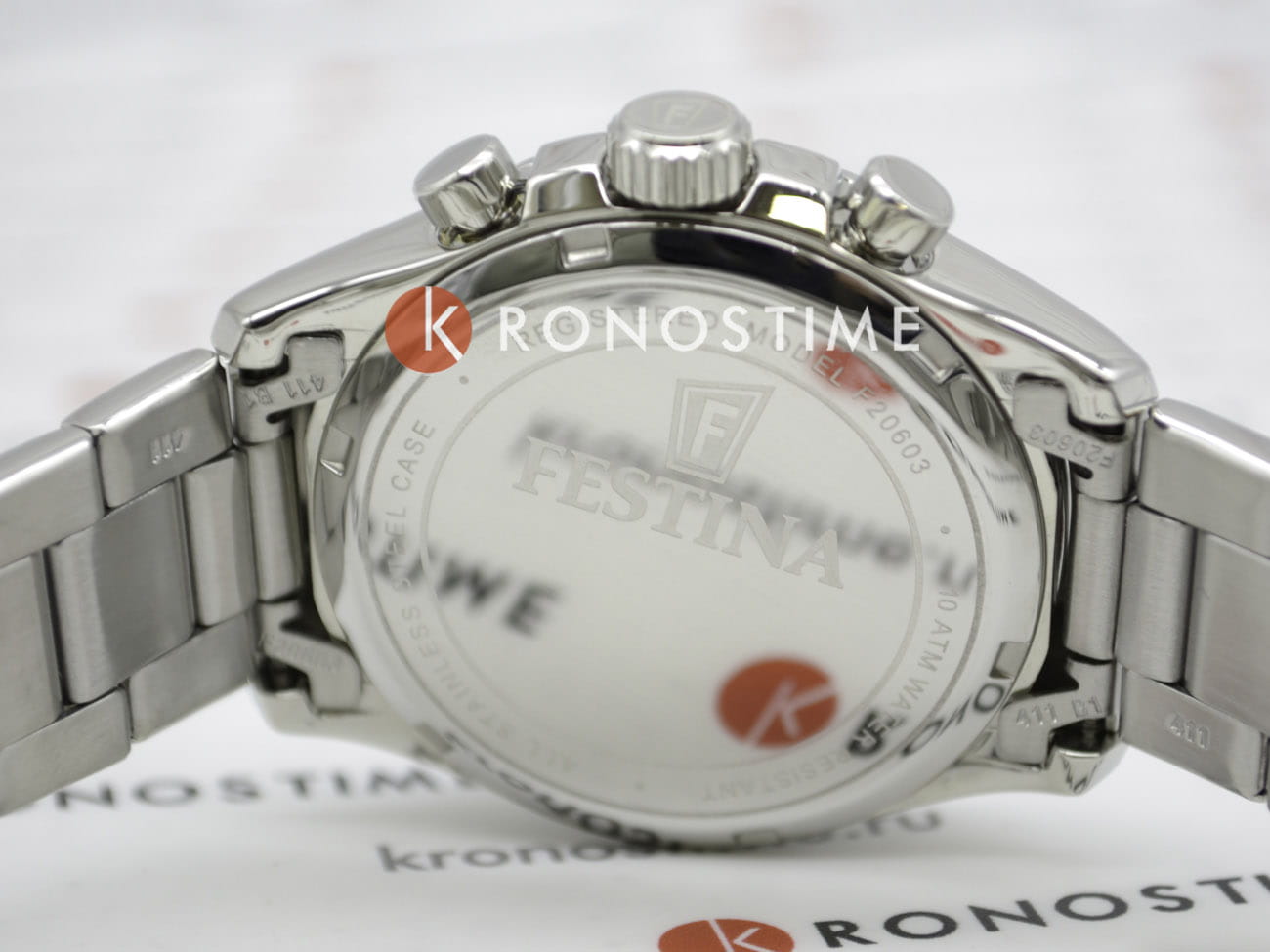 Festina Festina Boyfriend F20603/1 женские часы перламутровый циферблат на запястье