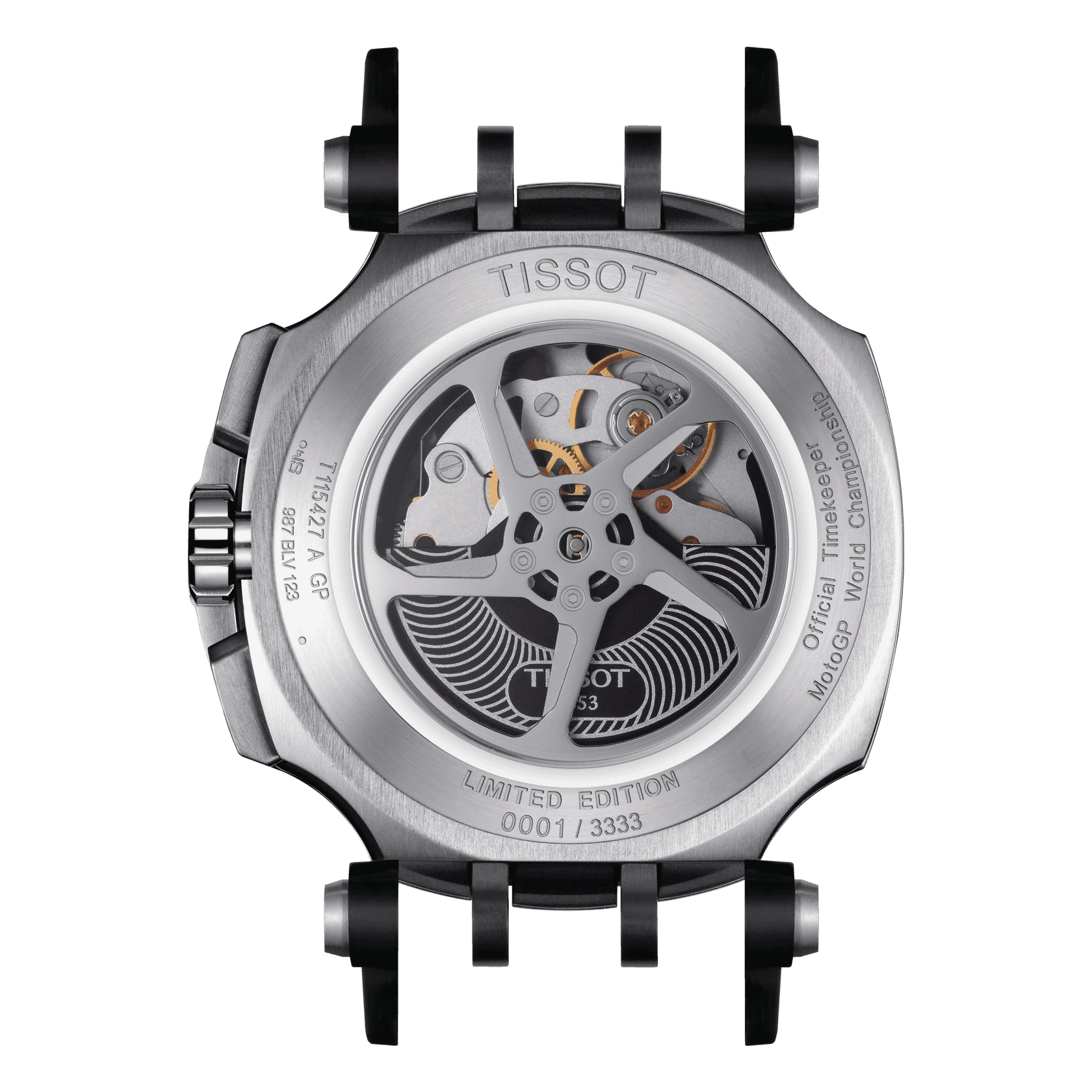 Оригинальные часы Tissot Tissot T-Race MotoGP Automatic Chronograph 2022 Limited Edition T115.427.27.057.01 механические калибр механизма c01.211 общий вид