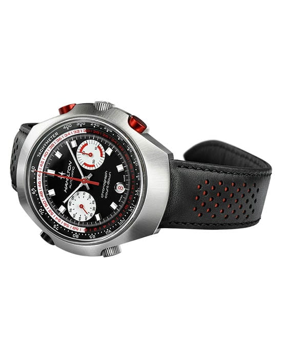 Hamilton Hamilton American Classic Chrono-Matic 50 Auto Chrono Limited Edition H51616731 , наручные мужские часы фото под углом