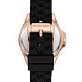Michael Kors Michael Kors Pilot MK7373,  сша женские часы на браслете силикон боковой вид