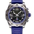 Breitling Breitling Endurance Pro 44 IRONMAN World Championship 2024  E823104A1M1S1 кварцевые мужские часы  серый циферблат, браслет каучук — вид спереди