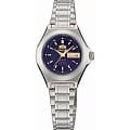 Orient Orient NQ18004D (FNQ18004D)  FNQ18004D механические женские часы  синий циферблат, браслет  — вид спереди