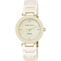 Anne Klein Anne Klein Diamond  1018IVGB  1018IVGB кварцевые женские часы  перламутровый циферблат, браслет  — вид спереди