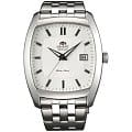 Orient Orient ERAS004W (FERAS004W)  FERAS004W механические мужские часы  белый циферблат, браслет  — вид спереди