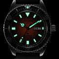 Citizen Citizen Promaster NY0120-01Z мужские часы оранжевый циферблат на запястье