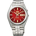 Orient Orient EM6Q00DH (FEM6Q00DH)  FEM6Q00DH механические мужские часы  красный циферблат, браслет  — вид спереди