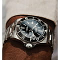 Epos Epos Diver 3504.131.20.15.30 механические мужские часы часы, крупный план черный циферблат