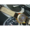 Orient Orient EM5C00QW (FEM5C00QW) classic automatic японские мужские часы на браслете кожа + текстиль боковой вид