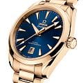 Omega Omega Seamaster Aqua Terra 220.50.38.20.03.001 seamaster швейцарские женские часы на браслете 18-каратное желтое золото боковой вид