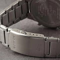 Casio Casio Edifice EFV-C110D-1A3VDF (EFV-C110D-1A3) кварцевые мужские часы часы, крупный план черный циферблат