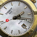 Tissot T1019102211100 наручные женские часы застежка крупным планом