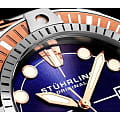 Stuhrling 1005.04 наручные мужские часы застежка крупным планом