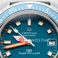 Certina Certina DS SUPER PH1000M STC C024.907.17.041.10 heritage швейцарские мужские часы на браслете каучук боковой вид