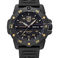 Luminox Luminox Master Carbon SEAL Automatic XS.3865.GOLD  XS.3865.GOLD механические мужские часы  черный циферблат, браслет каучук — вид спереди