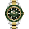 Rado Rado Captain Cook Automatic R32138303  R32138303 механические мужские часы  зеленый циферблат, браслет нержавеющая сталь с pvd-покрытием — вид спереди
