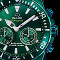 Jaguar Jaguar Connected J990/1 мужские часы зеленый циферблат на запястье