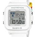 Casio Casio Baby-G BGD-10L-7  BGD-10L-7 электронные женские часы  антрацитовый циферблат, браслет пластик — вид спереди