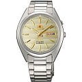 Orient Orient EM0401SC (FEM0401SC)  FEM0401SC механические мужские часы  шампань циферблат, браслет  — вид спереди