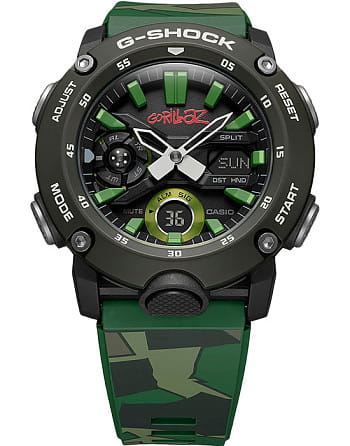 Casio G-Shock x Gorillaz GA-2000GZ-3A