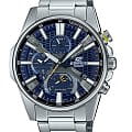 Casio Casio Edifice EQB-1200D-2AER EQB EQB-1200D-2AER кварцевые мужские часы  черный циферблат, браслет нержавеющая сталь — вид спереди