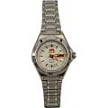 Orient Orient NQ18004W (FNQ18004W)  FNQ18004W механические женские часы  белый циферблат, браслет  — вид спереди
