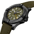 Breitling Breitling Avenger Automatic GMT 45 Night Mission Limited Edition V323952A1L1X1  наручные мужские часы фото под углом.