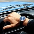 Mido Mido Belluna Sunray M024.630.36.041.00 мужские часы синий циферблат на запястье