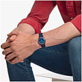 Swatch Swatch Gent Standard GN274 gent швейцарские мужские часы на браслете силикон боковой вид