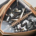 Hamilton Hamilton Ventura Elvis80 Skeleton Auto H24525331 ventura швейцарские мужские часы на браслете каучук боковой вид