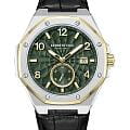 Kenneth Cole Kenneth Cole Automatic KCWGX0059003  KCWGX0059003 механические мужские часы  зеленый циферблат, браслет кожаный — вид спереди