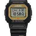 Casio Casio G-Shock DW-5600GRLZ2-1 DW-5600 DW-5600GRLZ2-1ER электронные мужские часы  золотой циферблат, браслет пластик — вид спереди