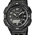 Casio Casio Collection AQ-S800W-1B  AQ-S800W-1B кварцевые мужские часы  черный циферблат, браслет пластик — вид спереди