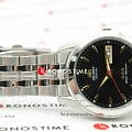 Orient Orient RA-AB0032B механические мужские часы часы, крупный план черный циферблат