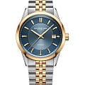 Raymond Weil Raymond Weil Freelancer 2771-STP-50051  2771-STP-50051 механические мужские часы  синий циферблат, браслет нержавеющая сталь с pvd-покрытием — вид спереди