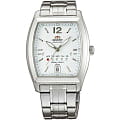 Orient Orient FPAC002W (FFPAC002W)  FFPAC002W механические мужские часы  белый циферблат, браслет  — вид спереди