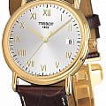 Tissot Tissot T-Gold Carson T907.410.16.033.00  наручные мужские часы фото под углом.