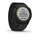 Garmin 010-02408-01 наручные мужские часы застежка крупным планом