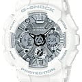 Casio Casio G-Shock GMA-S120MF-7A1  GMA-S120MF-7A1 электронные женские часы  серый циферблат, браслет пластик — вид спереди
