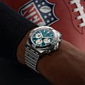 Оригинальные часы Breitling Breitling Chronomat B01 42 NFL NFL Jacksonville Jaguars Edition AB01342B1L3A1 механические калибр механизма мануфактурный механизм breitling caliber b01 общий вид