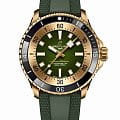 Breitling Breitling Superocean Automatic 42 N17375201L1S1  N17375201L1S1 механические мужские часы  зеленый циферблат, браслет каучук — вид спереди