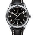 Breitling Breitling Aviator 8 Automatic 41 A17315101B1X2  A17315101B1X2 механические мужские часы  черный циферблат, браслет кожаный — вид спереди