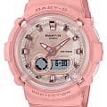 Casio Casio Baby-G BGA-280-4A  BGA-280-4A кварцевые женские часы  розовый циферблат, браслет пластик — вид спереди